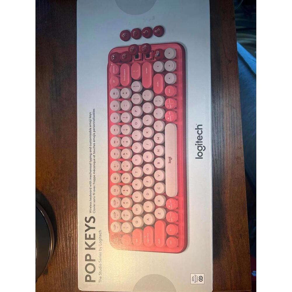 Logitech Pop Keys Mechanical Wireless Keyboard